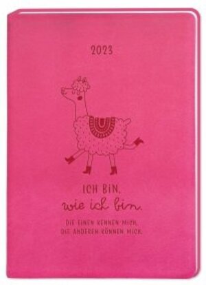 Buchcover Terminplaner Lederlook A6 "Pink" 2023  | EAN 9783862299102 | ISBN 3-86229-910-4 | ISBN 978-3-86229-910-2