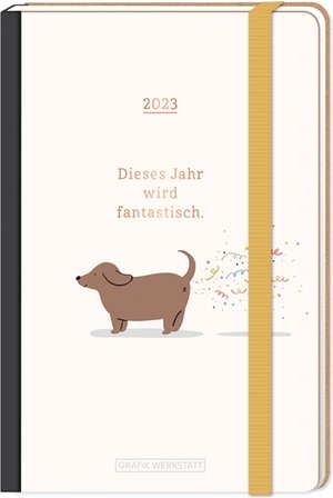 Buchcover Terminplaner LETTERART 2023 "Dieses Jahr wird fantastisch"  | EAN 9783862299690 | ISBN 3-86229-969-4 | ISBN 978-3-86229-969-0