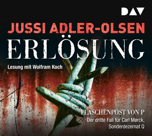 Buchcover Erlösung. Der dritte Fall für Carl Mørck, Sonderdezernat Q | Jussi Adler-Olsen | EAN 9783862310623 | ISBN 3-86231-062-0 | ISBN 978-3-86231-062-3