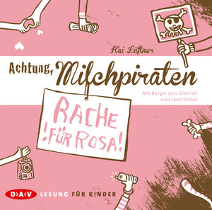 Buchcover Achtung, Milchpiraten – Rache für Rosa | Kai Lüftner | EAN 9783862312870 | ISBN 3-86231-287-9 | ISBN 978-3-86231-287-0