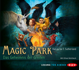 Buchcover Magic Park. Das Geheimnis der Greifen (Teil 1) | Tui T. Sutherland | EAN 9783862313433 | ISBN 3-86231-343-3 | ISBN 978-3-86231-343-3