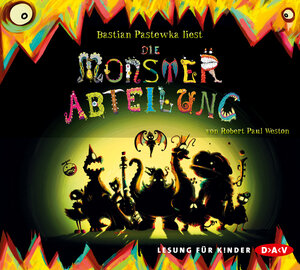 Buchcover Die Monsterabteilung | Robert Paul Weston | EAN 9783862314140 | ISBN 3-86231-414-6 | ISBN 978-3-86231-414-0