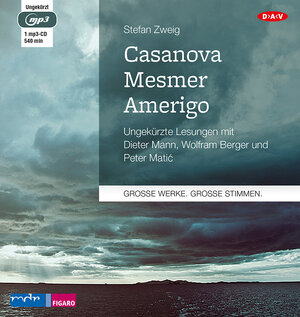 Buchcover Casanova – Mesmer – Amerigo | Stefan Zweig | EAN 9783862316335 | ISBN 3-86231-633-5 | ISBN 978-3-86231-633-5