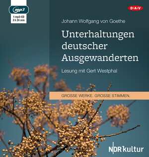 Buchcover Unterhaltungen deutscher Ausgewanderten | Johann Wolfgang von Goethe | EAN 9783862318537 | ISBN 3-86231-853-2 | ISBN 978-3-86231-853-7