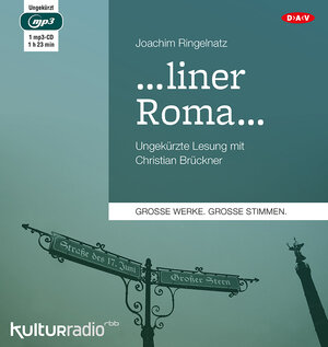 Buchcover ...liner Roma… | Joachim Ringelnatz | EAN 9783862318575 | ISBN 3-86231-857-5 | ISBN 978-3-86231-857-5