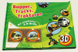 Buchcover Bagger, Trucks, Traktoren - 3-D-Lupenbuch | Michael Dörflinger | EAN 9783862333585 | ISBN 3-86233-358-2 | ISBN 978-3-86233-358-5