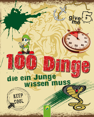 Buchcover 100 Dinge, die ein Junge wissen muss | Philip Kiefer | EAN 9783862334179 | ISBN 3-86233-417-1 | ISBN 978-3-86233-417-9