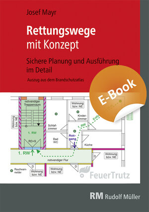Buchcover Rettungswege mit Konzept E-Book (PDF) | Josef Mayr | EAN 9783862355358 | ISBN 3-86235-535-7 | ISBN 978-3-86235-535-8