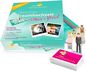 Buchcover Plant Eure Traumhochzeit – Das Brettspiel  | EAN 9783862431267 | ISBN 3-86243-126-6 | ISBN 978-3-86243-126-7