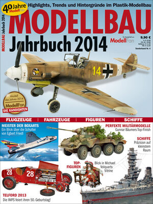 Buchcover Jahrbuch Modellbau 2014 | Berthold Tacke | EAN 9783862458882 | ISBN 3-86245-888-1 | ISBN 978-3-86245-888-2