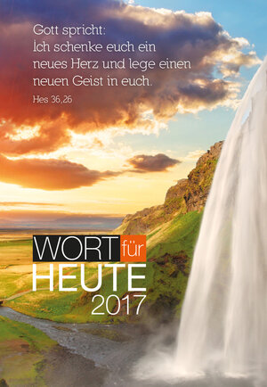 Buchcover Wort für heute 2017 - Großdruck-Buchkalender  | EAN 9783862580521 | ISBN 3-86258-052-0 | ISBN 978-3-86258-052-1