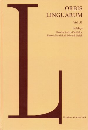 Buchcover Orbis Linguarum  | EAN 9783862762798 | ISBN 3-86276-279-3 | ISBN 978-3-86276-279-8