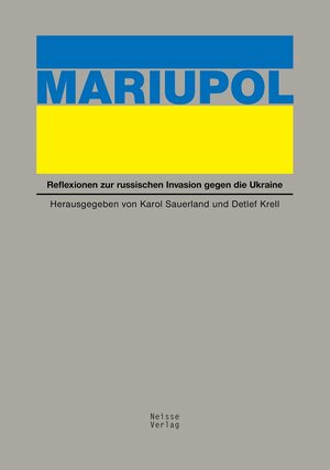 Buchcover Mariupol  | EAN 9783862763481 | ISBN 3-86276-348-X | ISBN 978-3-86276-348-1