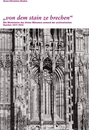 Buchcover „von dem stain ze brechen“ | Anne-Christine Brehm | EAN 9783862810895 | ISBN 3-86281-089-5 | ISBN 978-3-86281-089-5