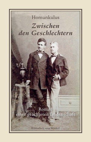 Buchcover Zwischen den Geschlechtern | Homunkulus | EAN 9783863000608 | ISBN 3-86300-060-9 | ISBN 978-3-86300-060-8
