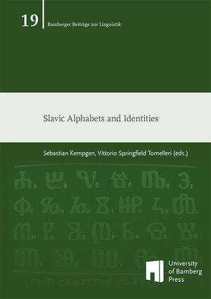Buchcover Slavic Alphabets and Identities | Sebastian Kempgen | EAN 9783863096175 | ISBN 3-86309-617-7 | ISBN 978-3-86309-617-5