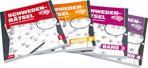 Buchcover Schweden - Rätsel - Band 1-4 Großdruck - 4er Pack  | EAN 9783863139971 | ISBN 3-86313-997-6 | ISBN 978-3-86313-997-1