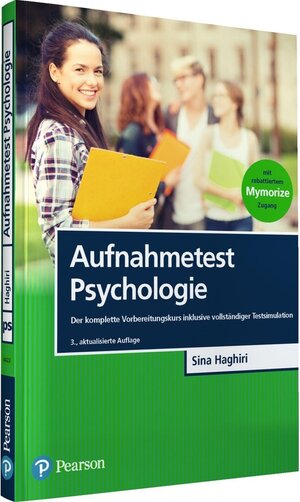 Buchcover Aufnahmetest Psychologie / Pearson Studium - Psychologie | Sina Haghiri | EAN 9783863263195 | ISBN 3-86326-319-7 | ISBN 978-3-86326-319-5