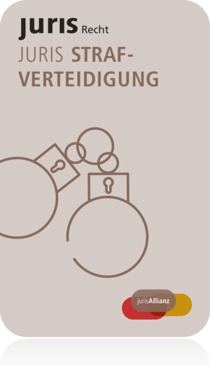 Buchcover juris Strafverteidigung  | EAN 9783863301156 | ISBN 3-86330-115-3 | ISBN 978-3-86330-115-6