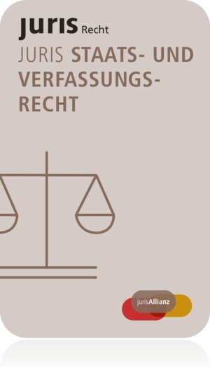 Buchcover juris Staats- und Verfassungsrecht  | EAN 9783863301736 | ISBN 3-86330-173-0 | ISBN 978-3-86330-173-6