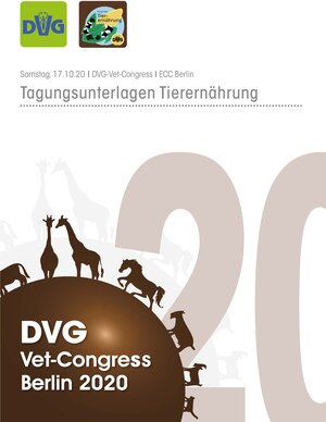 Buchcover DVG-Vet-Congress 2020, 15. – 17. Oktober 2020  | EAN 9783863455538 | ISBN 3-86345-553-3 | ISBN 978-3-86345-553-8