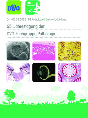 Buchcover 65. Jahrestagung der DVG-Fachgruppe Pathologie 2022  | EAN 9783863456146 | ISBN 3-86345-614-9 | ISBN 978-3-86345-614-6
