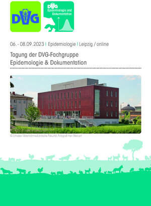 Buchcover Tagung der DVG-Fachgruppe Epidemiologie und Dokumentation 2023  | EAN 9783863456795 | ISBN 3-86345-679-3 | ISBN 978-3-86345-679-5