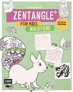 Buchcover Zentangle für Kids Waldtiere | Beate Winkler | EAN 9783863554996 | ISBN 3-86355-499-X | ISBN 978-3-86355-499-6