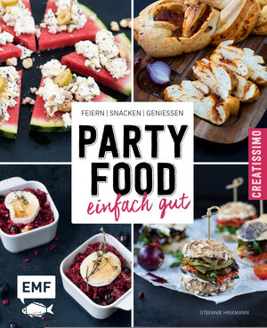 Buchcover Partyfood – einfach gut | Stefanie Hiekmann | EAN 9783863556518 | ISBN 3-86355-651-8 | ISBN 978-3-86355-651-8