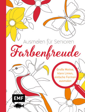Buchcover Ausmalen für Senioren – Farbenfreude  | EAN 9783863558024 | ISBN 3-86355-802-2 | ISBN 978-3-86355-802-4