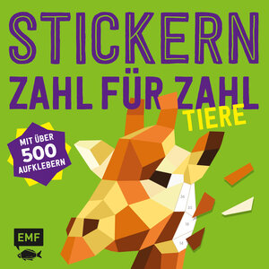 Buchcover Stickern Zahl für Zahl – Tiere  | EAN 9783863558123 | ISBN 3-86355-812-X | ISBN 978-3-86355-812-3