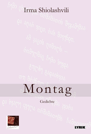 Buchcover Montag | Irma Shiolashvili | EAN 9783863563691 | ISBN 3-86356-369-7 | ISBN 978-3-86356-369-1
