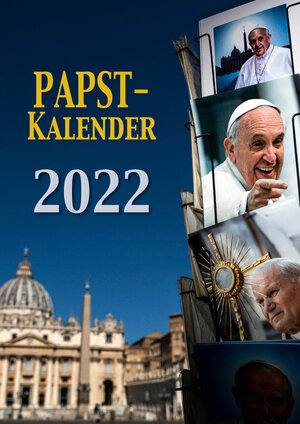 Buchcover Papst-Kalender 2022  | EAN 9783863573195 | ISBN 3-86357-319-6 | ISBN 978-3-86357-319-5