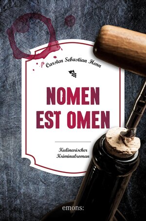 Buchcover Nomen est Omen | Carsten Sebastian Henn | EAN 9783863581923 | ISBN 3-86358-192-X | ISBN 978-3-86358-192-3
