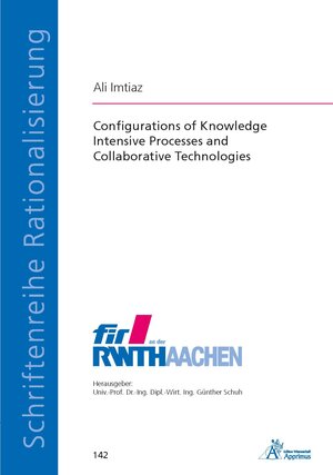 Buchcover Configurations of Knowledge Intensive Processes and Collaborative Technologies | Ali Imtiaz | EAN 9783863594305 | ISBN 3-86359-430-4 | ISBN 978-3-86359-430-5