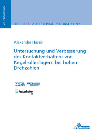 Buchcover Untersuchung und Verbesserung des Kontaktverhaltens von Kegelrollenlagern bei hohen Drehzahlen | Alexander Hassis | EAN 9783863597757 | ISBN 3-86359-775-3 | ISBN 978-3-86359-775-7