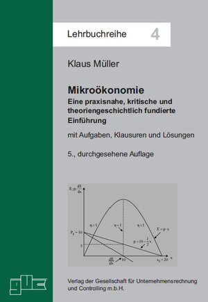 Buchcover Mikroökonomie | Klaus Müller | EAN 9783863670061 | ISBN 3-86367-006-X | ISBN 978-3-86367-006-1