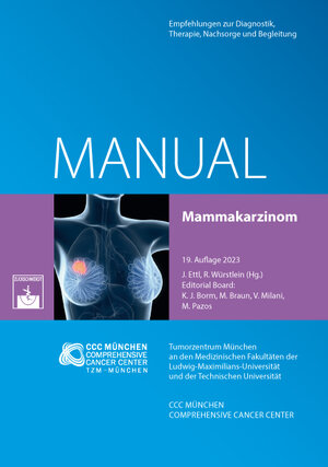 Buchcover Manual Mammakarzinom  | EAN 9783863713959 | ISBN 3-86371-395-8 | ISBN 978-3-86371-395-9