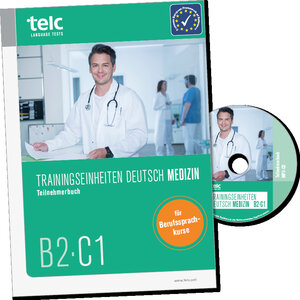 Buchcover Trainingseinheiten telc Deutsch B2·C1 Medizin | Sabine Kaldemorgen | EAN 9783863753689 | ISBN 3-86375-368-2 | ISBN 978-3-86375-368-9