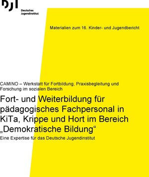 Buchcover Fort- und Weiterbildung für pädagogisches Fachpersonal in KiTa, Krippe und Hort im Bereich „Demokratische Bildung“ Eine Expertise  | EAN 9783863793814 | ISBN 3-86379-381-1 | ISBN 978-3-86379-381-4