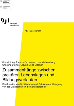 Buchcover Zusammenhänge zwischen prekären Lebenslagen und Bildungsverläufen | Klara Lüring | EAN 9783863794392 | ISBN 3-86379-439-7 | ISBN 978-3-86379-439-2