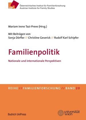 Buchcover Familienpolitik  | EAN 9783863881078 | ISBN 3-86388-107-9 | ISBN 978-3-86388-107-8