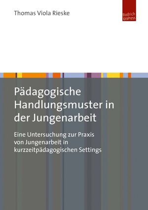 Buchcover Pädagogische Handlungsmuster in der Jungenarbeit | Thomas Viola Rieske | EAN 9783863882587 | ISBN 3-86388-258-X | ISBN 978-3-86388-258-7