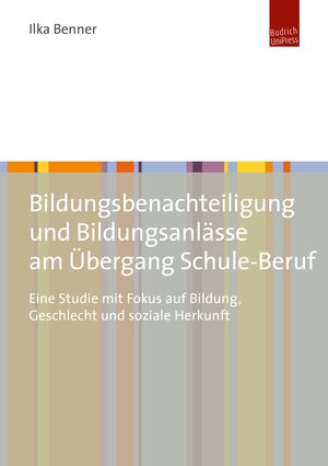 Buchcover Bildungsbenachteiligung und Bildungsanlässe am Übergang Schule-Beruf | Ilka Benner | EAN 9783863883201 | ISBN 3-86388-320-9 | ISBN 978-3-86388-320-1