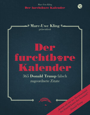 Buchcover Der furchtbare Kalender | Marc-Uwe Kling | EAN 9783863911683 | ISBN 3-86391-168-7 | ISBN 978-3-86391-168-3