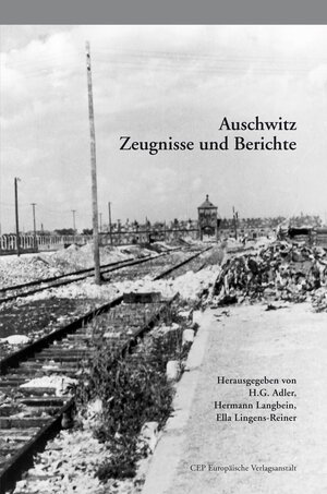Buchcover Auschwitz  | EAN 9783863930608 | ISBN 3-86393-060-6 | ISBN 978-3-86393-060-8