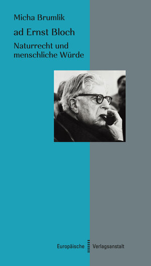 Buchcover ad Ernst Bloch | Micha Brumlik | EAN 9783863931346 | ISBN 3-86393-134-3 | ISBN 978-3-86393-134-6