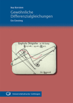 Buchcover Gewöhnliche Differenzialgleichungen | Ina Kersten | EAN 9783863952211 | ISBN 3-86395-221-9 | ISBN 978-3-86395-221-1