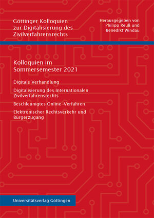 Buchcover Kolloquien im Sommersemester 2021  | EAN 9783863955458 | ISBN 3-86395-545-5 | ISBN 978-3-86395-545-8