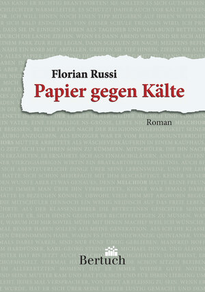 Buchcover Papier gegen Kälte | Florian Russi | EAN 9783863970109 | ISBN 3-86397-010-1 | ISBN 978-3-86397-010-9